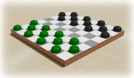 Checkers - Play free online Puzzle game