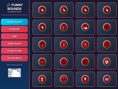 Funny sounds - Play free online Casual game