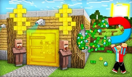 Craft Robbery Bank Gameplay - Game screenshot