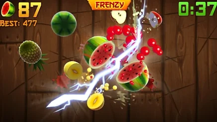 Fruit Ninja Level - Game screenshot