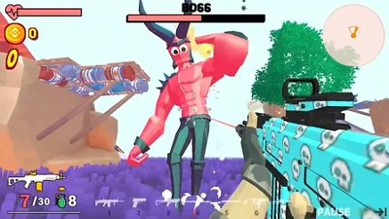 Funny Shooter 2 Action - Game screenshot