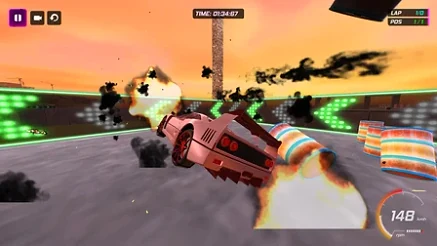 Night City Racing Multiplayer - Game screenshot