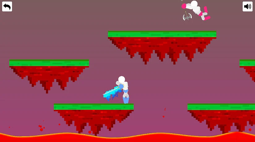 Ragdoll Hit Shooting - Game screenshot